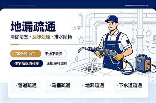 重庆地漏疏通