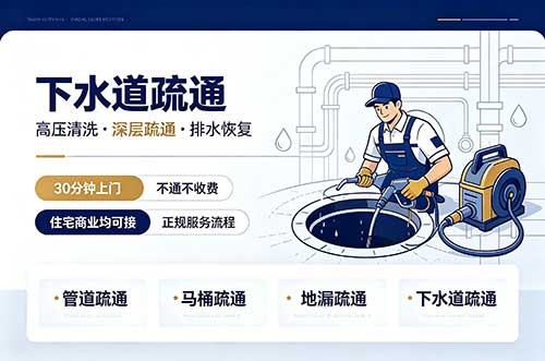 重庆下水道疏通